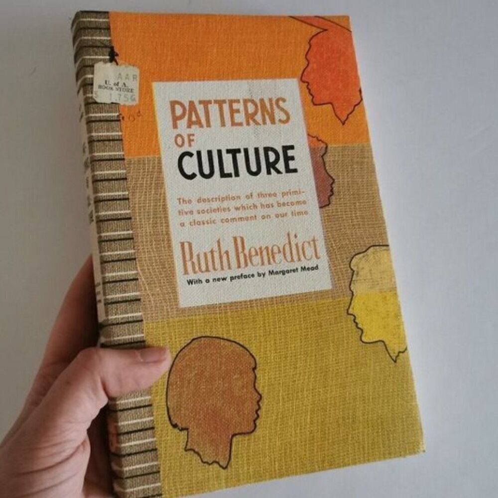 1959 Patterns of Culture Ruth Benedict PB Book, Anthropology Text Margaret Mead